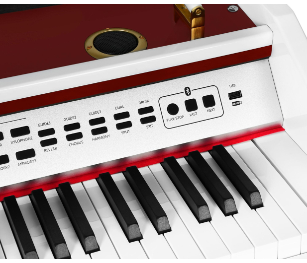 MusicMate Fortepian cyfrowy MM-P500-W DreamHarmony - 1588138 - zdjęcie 12